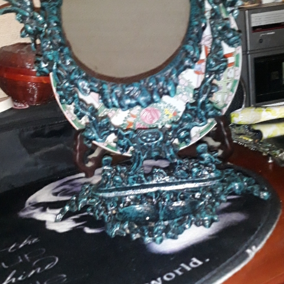Antique iron mirror - Picture 5 of 5